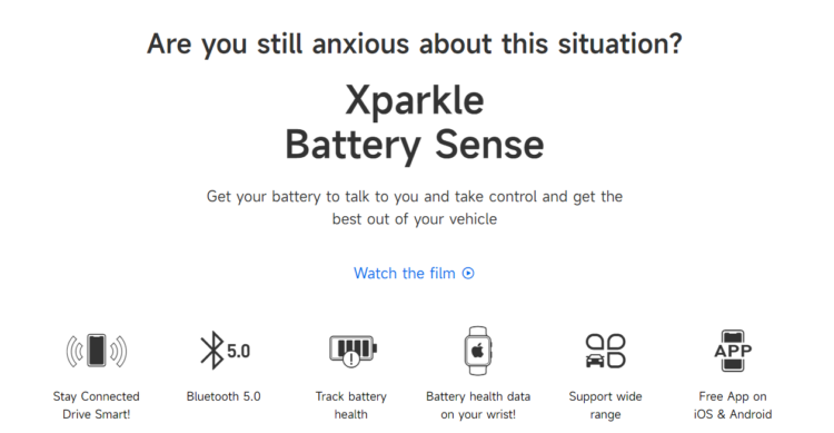 Xparkle battery sense 03
