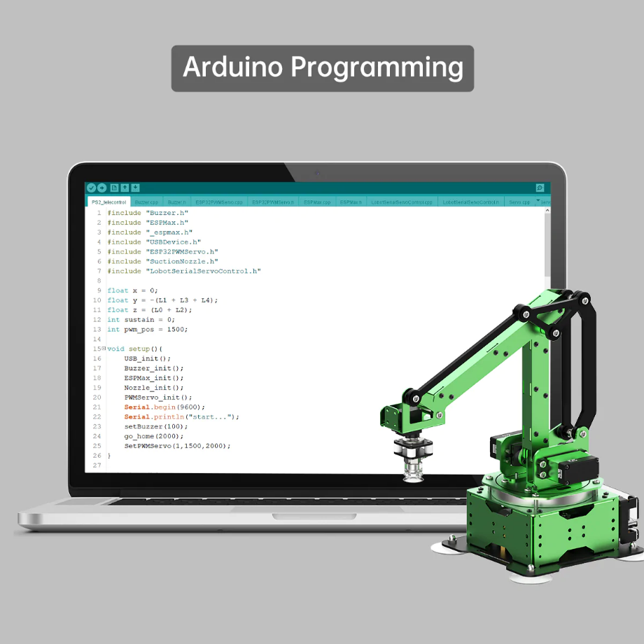 Hiwonder Robot Powered by Support Python and Arduino Programming (Developer Kit) – Robotics