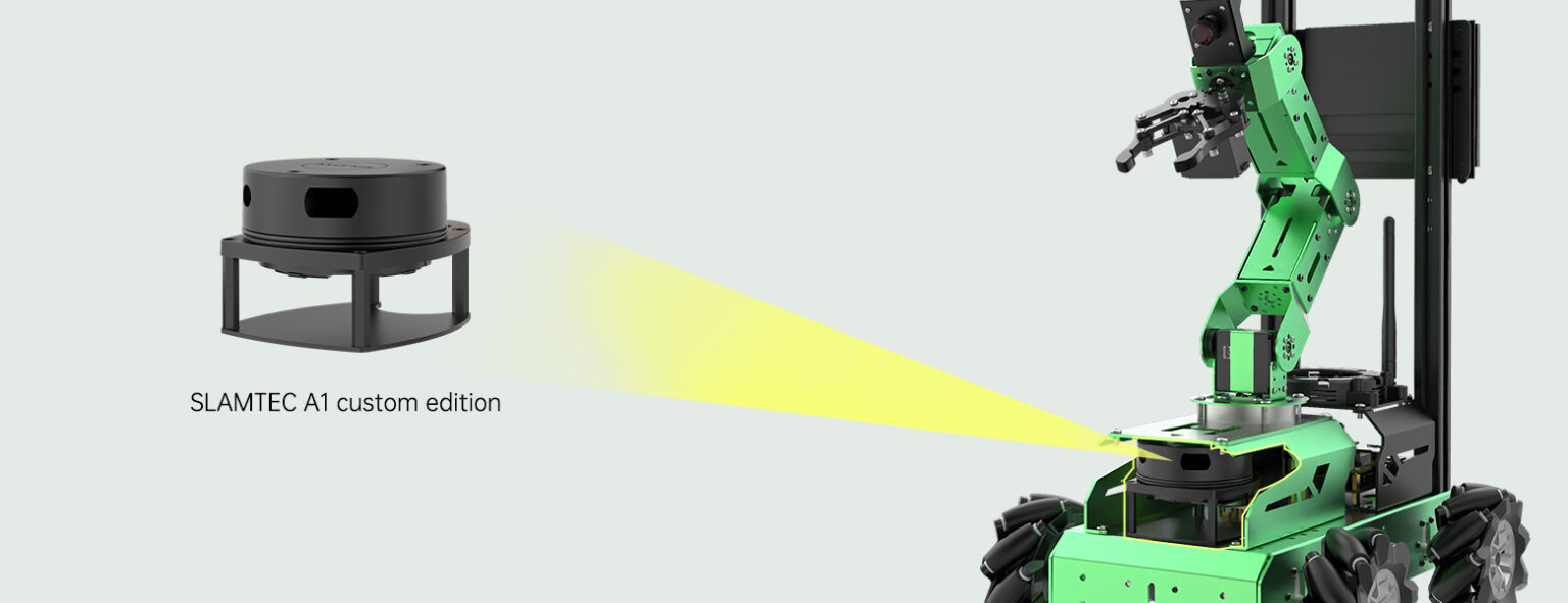 Hiwonder Jetauto Pro Ros Slam Robot Car With Robotic Arm Powered By