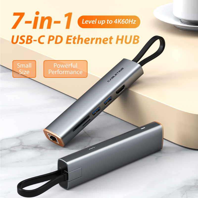 Adaptador USB Tipo C a HDMI 4K 60Hz Para Macbook Pro - CABLETIME