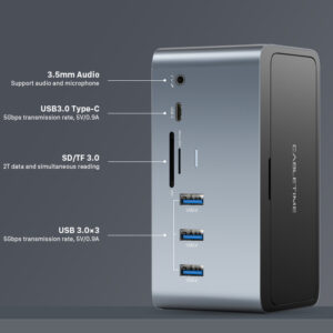 16-IN-2 Dual USB-C Multiport Docking Station For Laptop – Oz Robotics