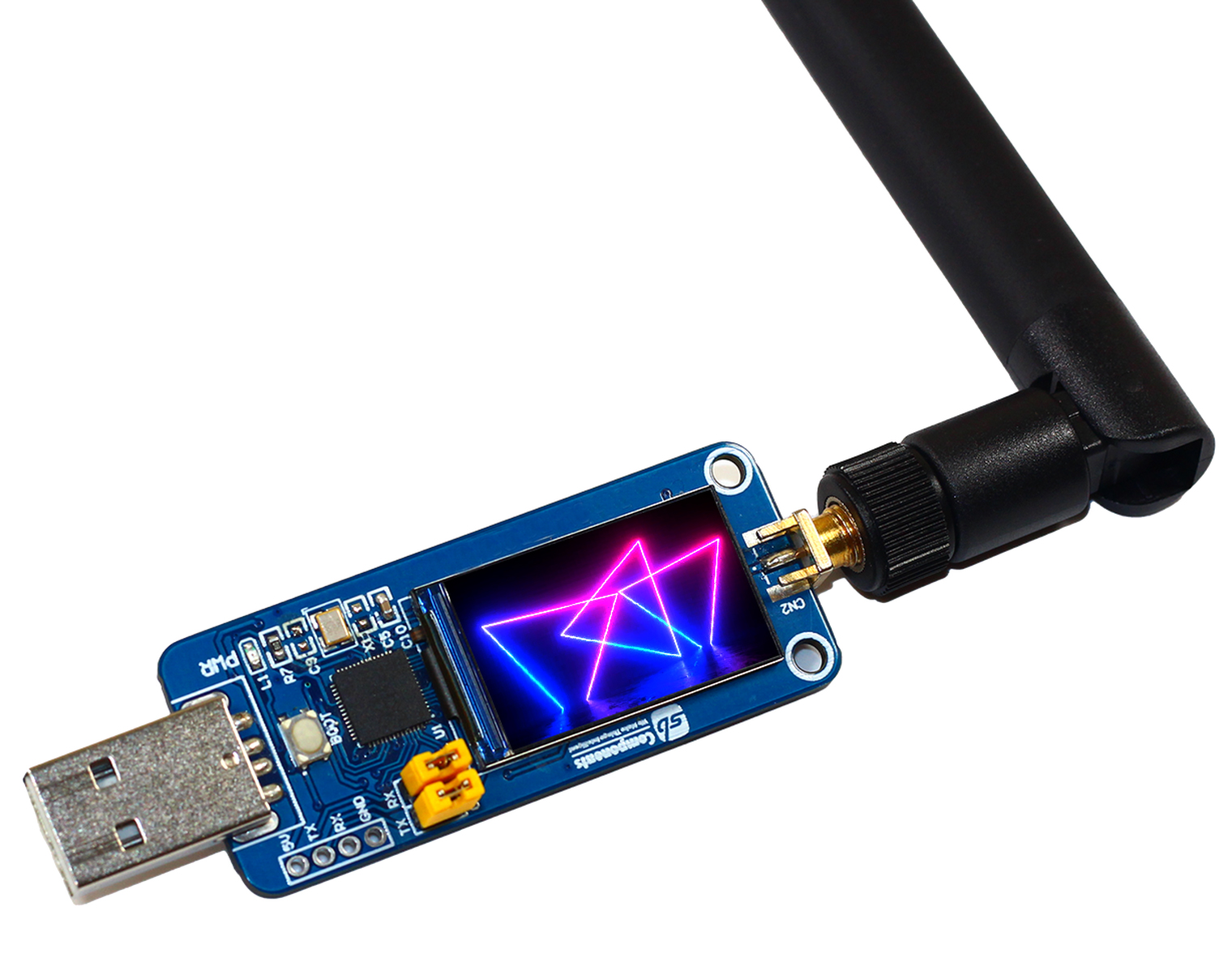 The RangePi is an open-source USB dongle that enables you to work with the LoRa network from any computer or device.