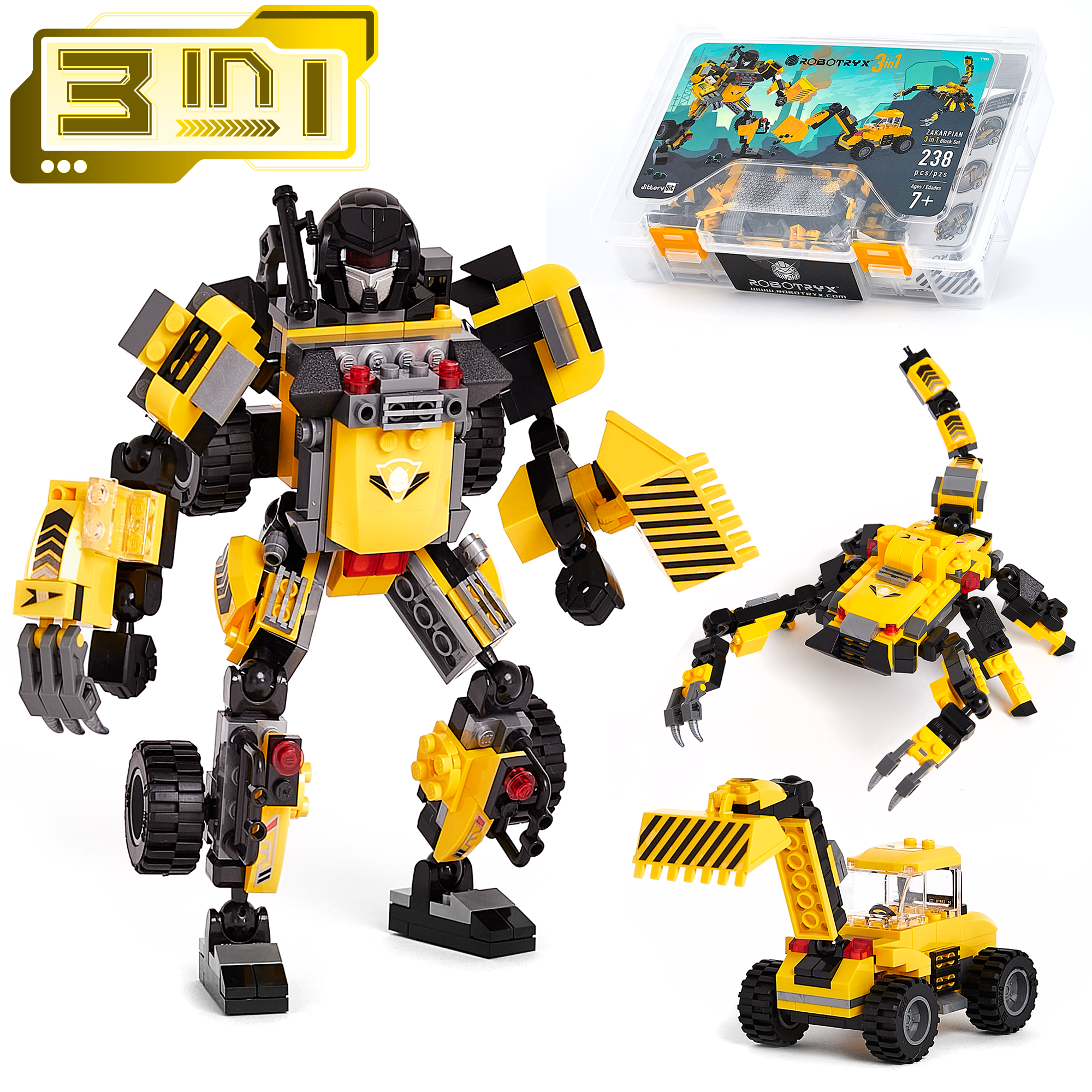STEM Toys for Kids to learn how to build a robot!