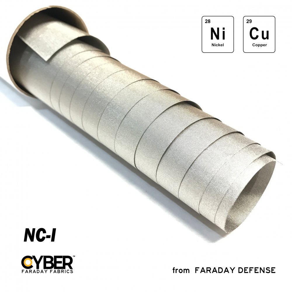 Faraday Fabric Nickel Copper Faraday Cloth EMF Protection Shielding Signal  WiFi