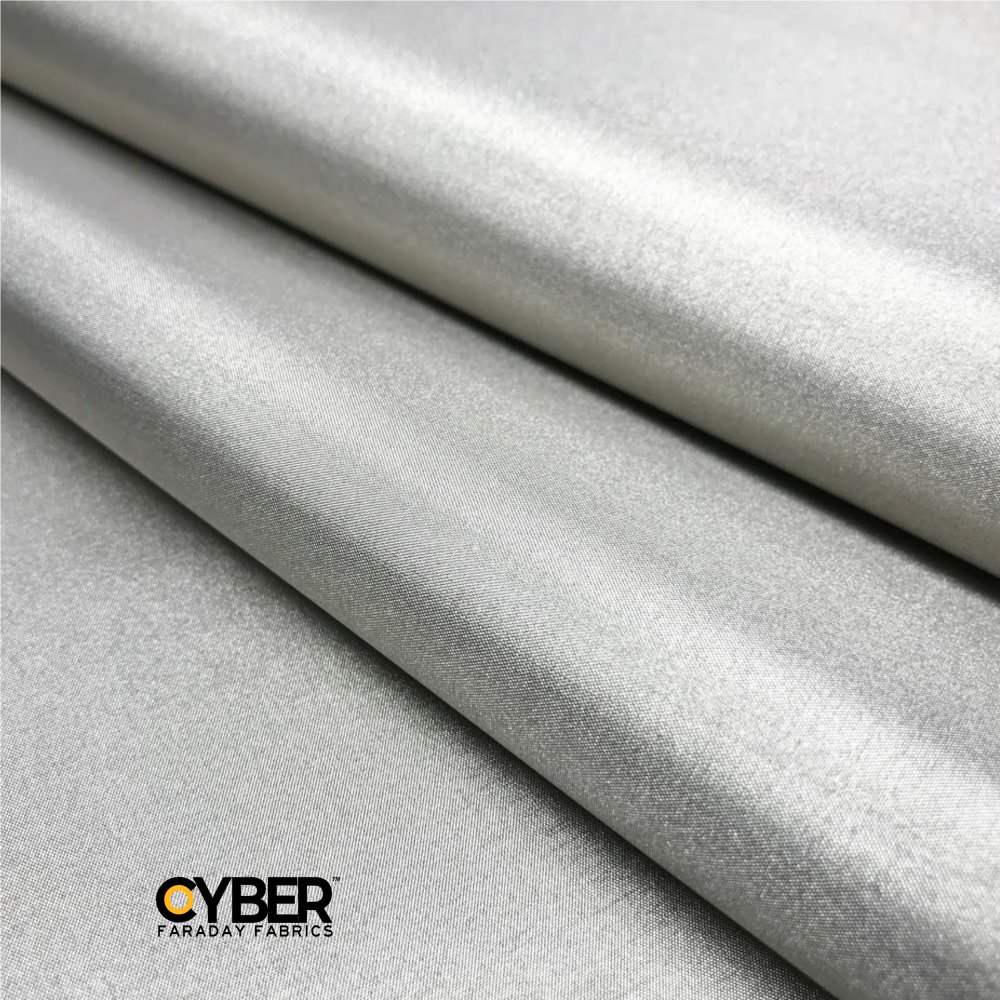 CYBER NC Faraday Fabric EMF RF Shielding Nickel Copper Fabric Roll