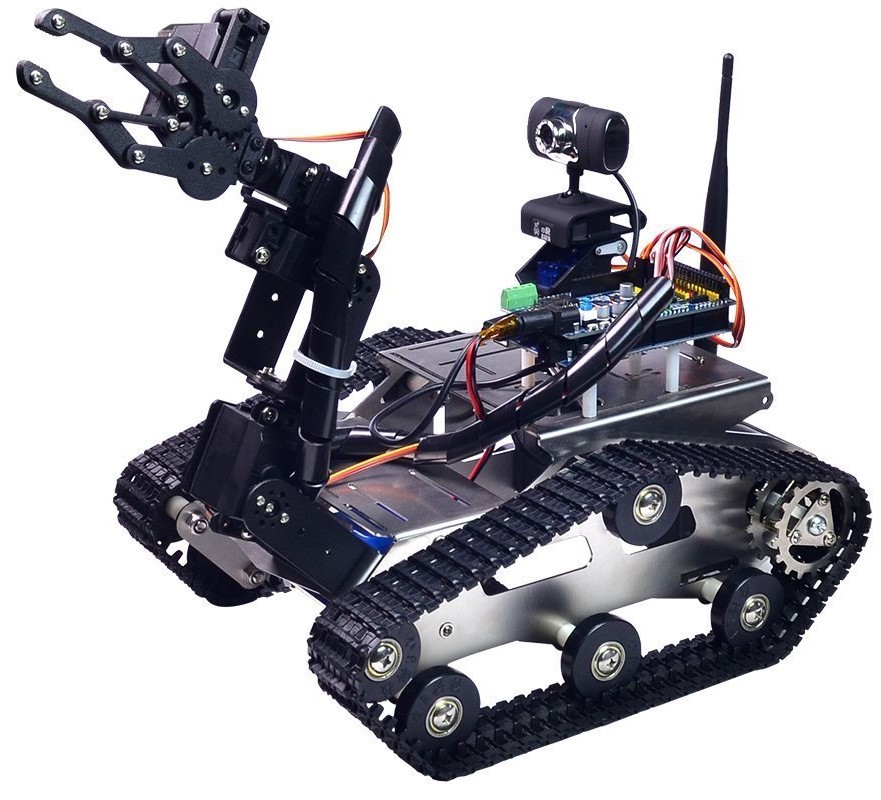 WIFI RC Car Real-time Mini Camera Video Remote Control Robot Tank Wireless  Toys/