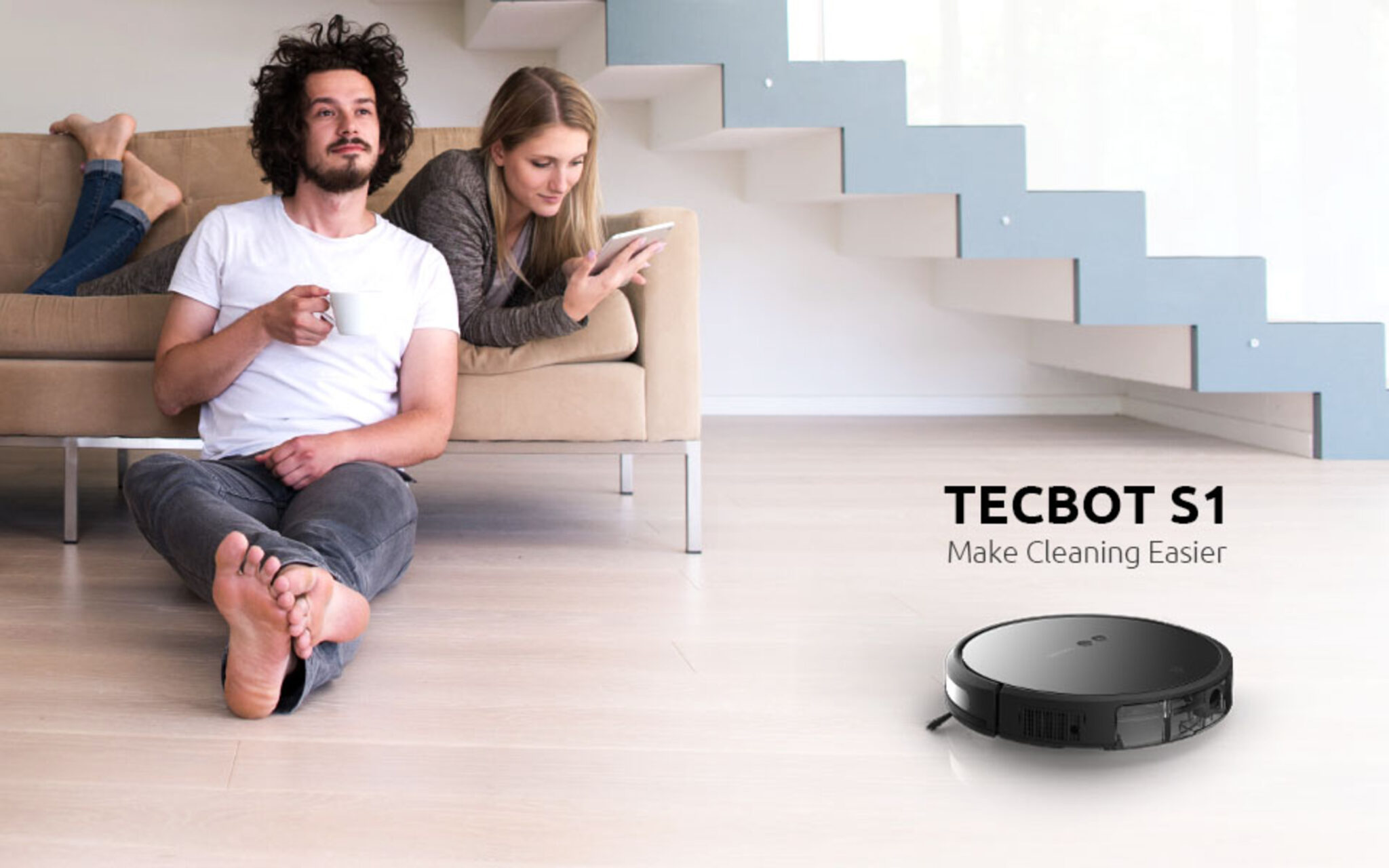 Tecbot S1 Smart Sweeping Robot Vacuum Cleaner Oz Robotics