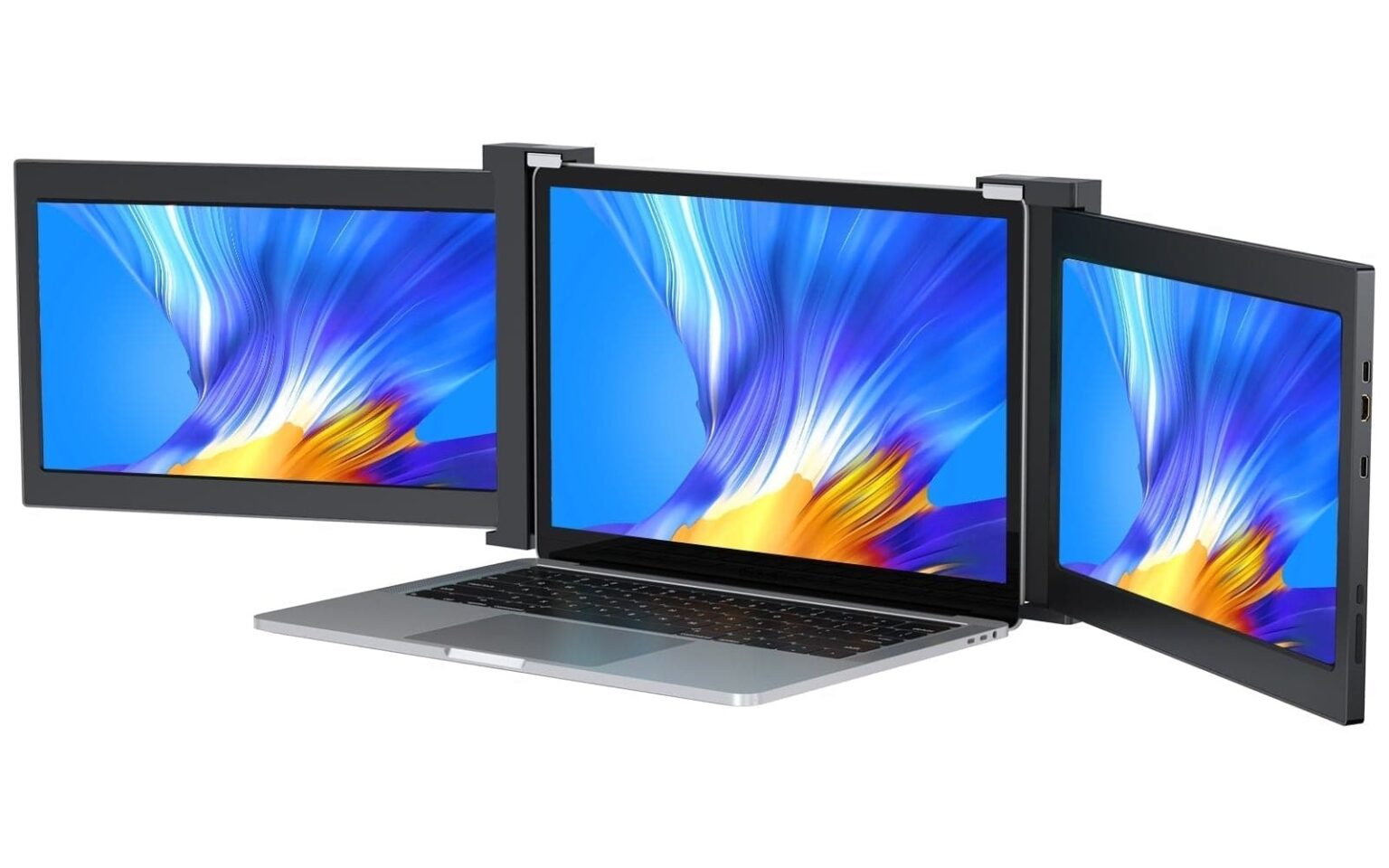 UStation Z 14 Tri Screen Laptop Monitor Extender Triple Display