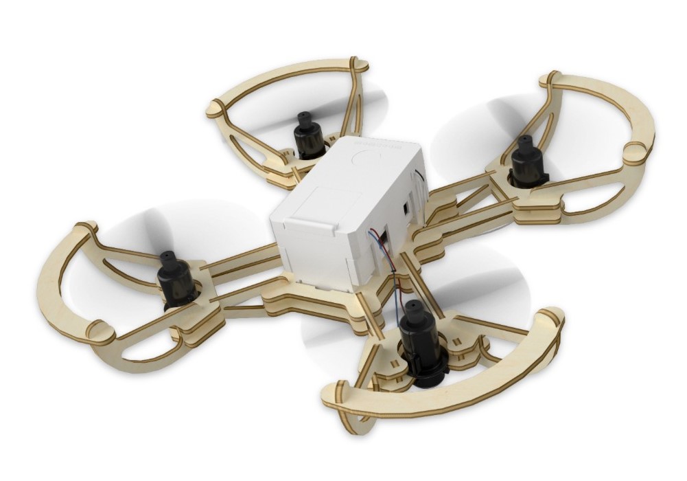 Forøge Mekanisk oxiderer Airwood Sky 3D Wooden Puzzles RC Drone EDU Kit – Oz Robotics