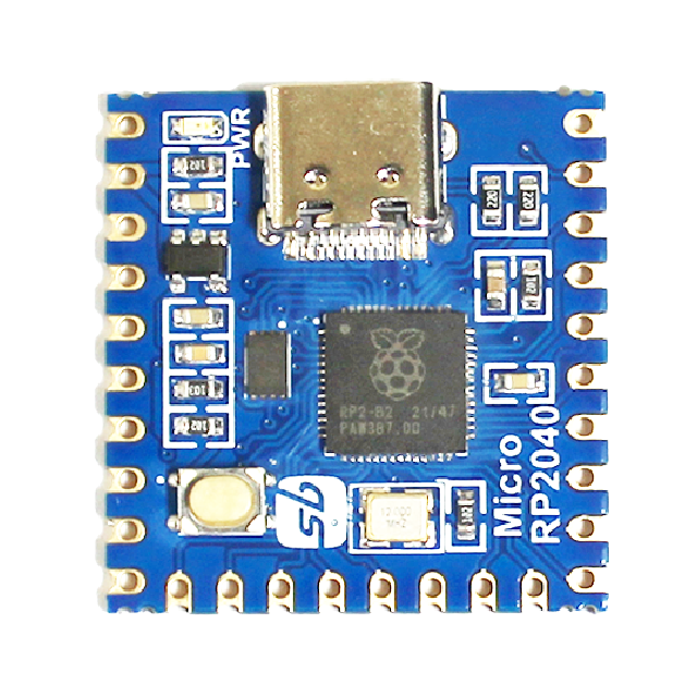Micro RP2040, 2MB Flash MCU Board based on Raspberry Pi RP2040  Microcontroller Chip – Oz Robotics
