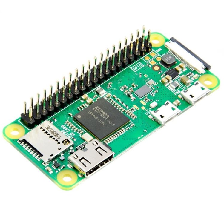 Raspberry Pi Zero WH met ingebouwde wifi en Bluetooth, Raspberry Pi Zero W met voorgesoldeerde headers