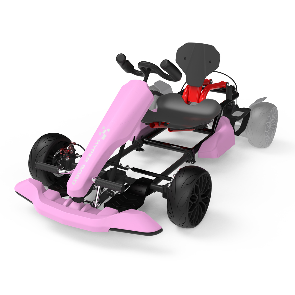 HYPER GOGO Drift GoKart Kit-Hoverboard Attachment,Outdoor Race Pedal Go  Cart Car for Kids and Adults