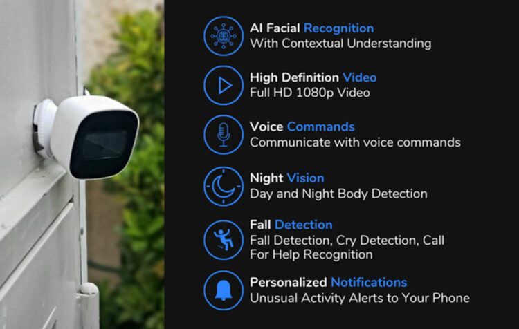 Facial Recognition Security Camera – Oz Robotics