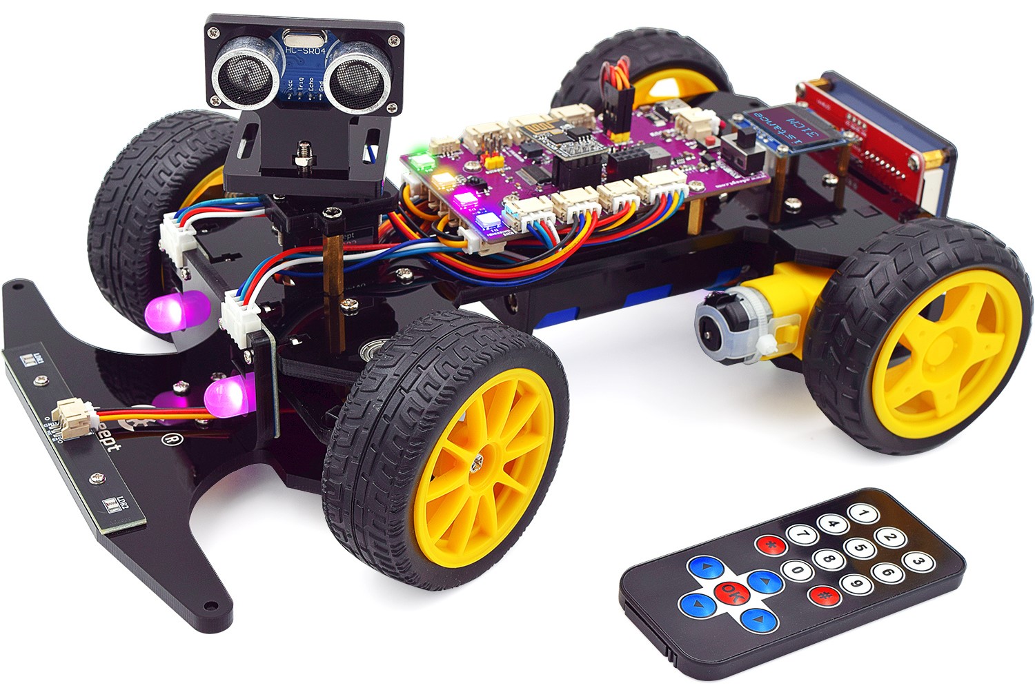 Adeept Smart Car Kit – Compatible with Arduino IDE – DIY STEM