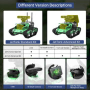 Hiwonder JetTank ROS Robot Tank Powered by Jetson Nano Mapping ...
