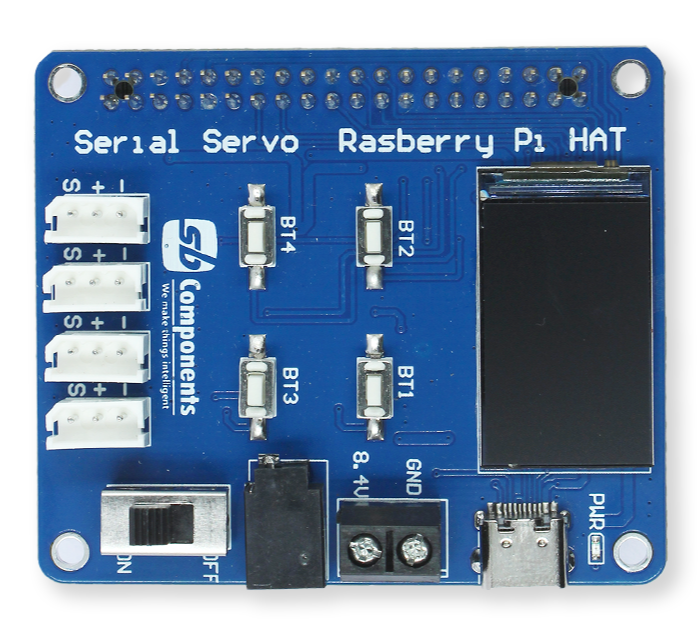 Scheda Driver Per Servo Bus Seriale, Compatibile Con Raspberry Pi E Jetson Nano, Controllo UART/USB Per Servi Serie ST/SC