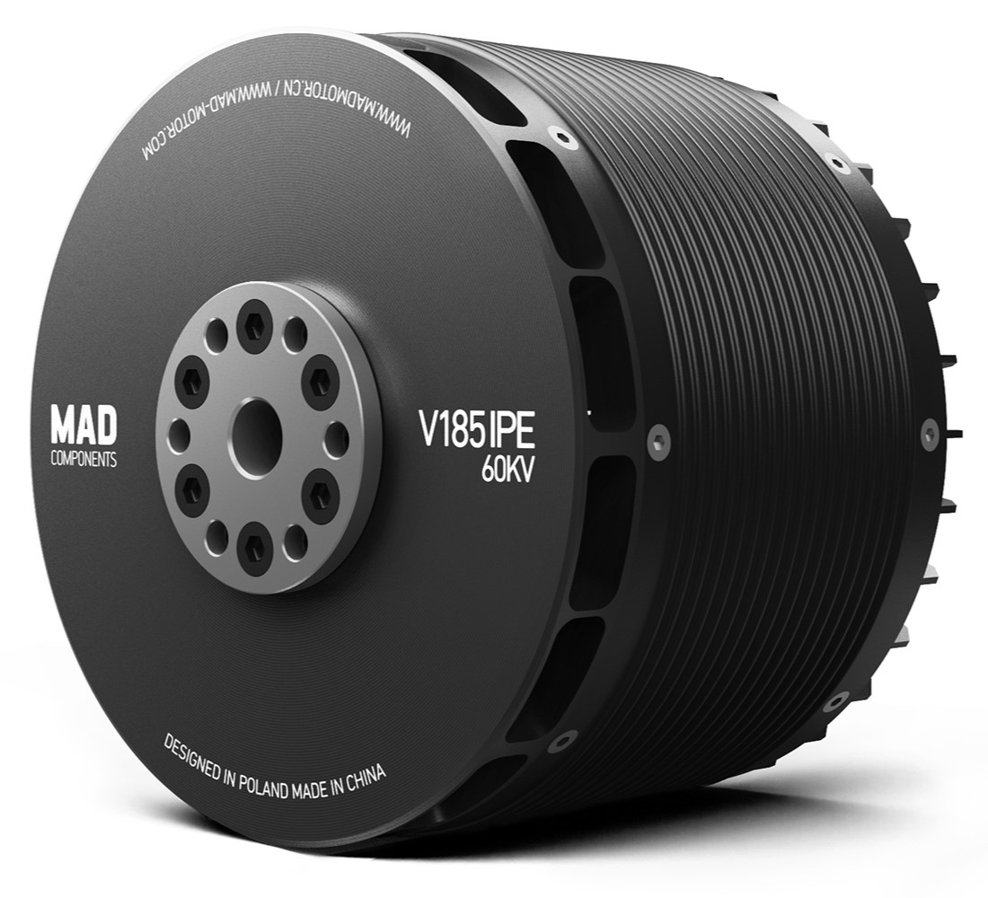 VTOL Airplane Thrust Drone Motor for Big Drones and Big VTOL V185 IPE 60KV