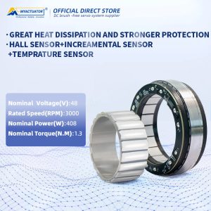 FL-70-16 BLDC Direct Drive Frameless Motor Digital Speed Controller Motor