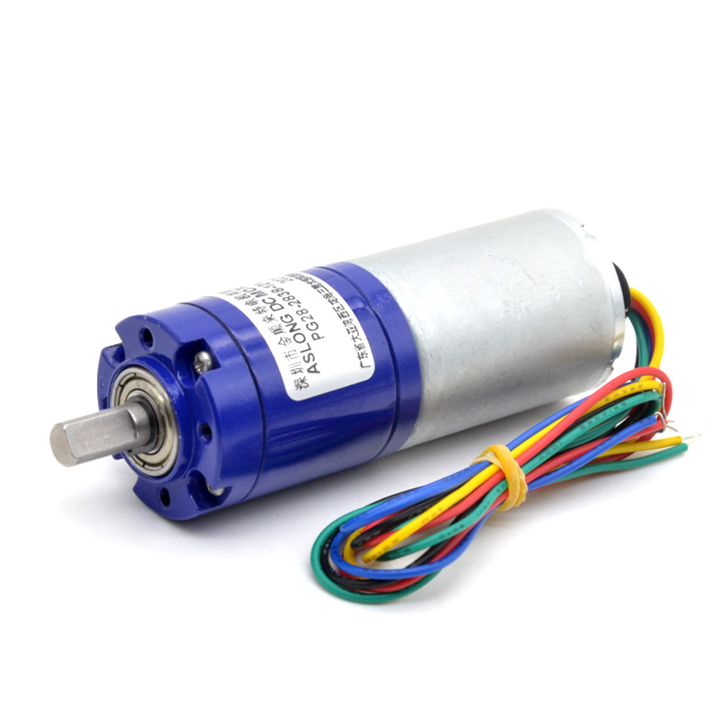 Micro 28mm Brushless DC Planetary Small Gear Motor PG28-2838 12V 1475RPM  1:4 Ratio  Oz Robotics