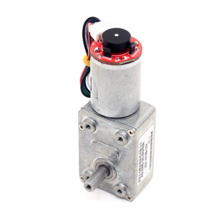 370 Miniature Worm Gear Motor JGY-370B 24mm Electric DC Gear Motor 12V 30RPM 1:192 Ratio