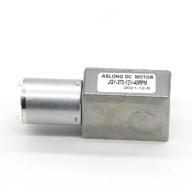 DC Gear Motor Worm Gear Motor JGY-370 Worm Geared Motor Brush Motor 24V 11RPM 1:324 Ratio - Image 4