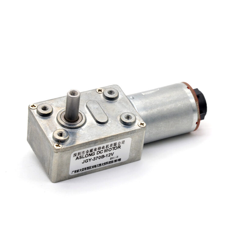 370 Miniature Worm Gear Motor JGY-370B 24mm Electric DC Gear Motor 12V 30RPM 1:192 Ratio - Image 3