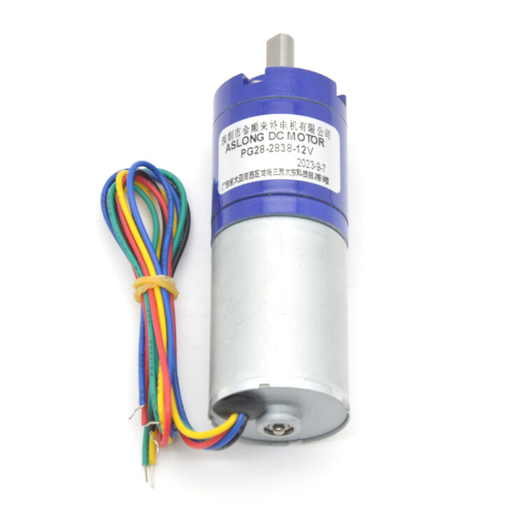 Micro 28mm Brushless DC Planetary Small Gear Motor PG28-2838 12V 61RPM 1:100 Ratio - Image 4