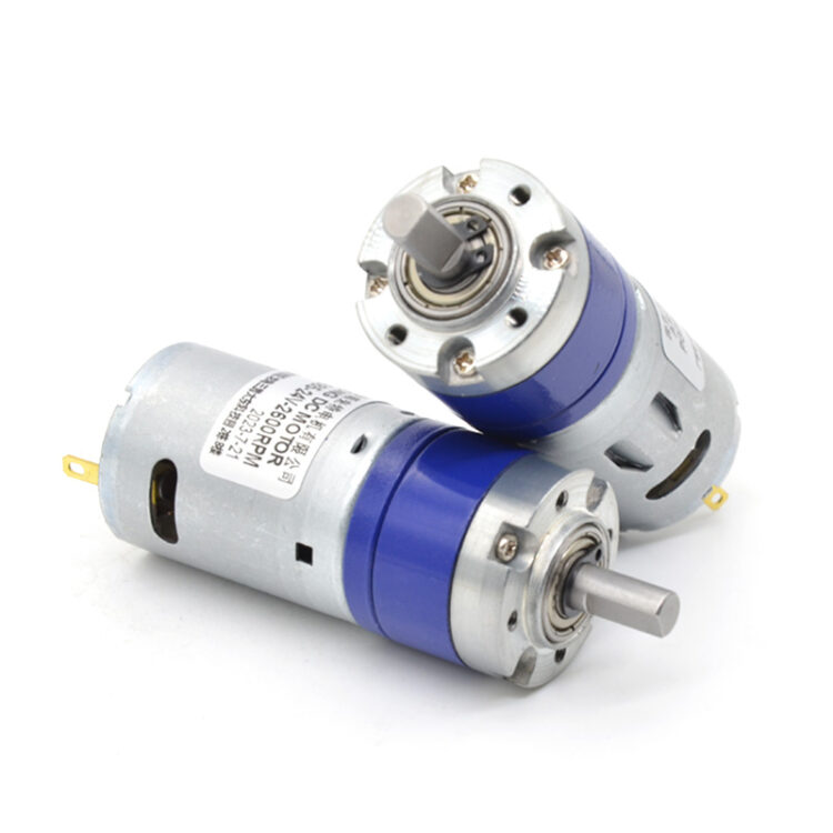 385 Planetary Brush Gearbox Motor for Robot PG28-385 DC Planetary Gear Motor 24V 51rpm 1:151 Ratio - Image 3