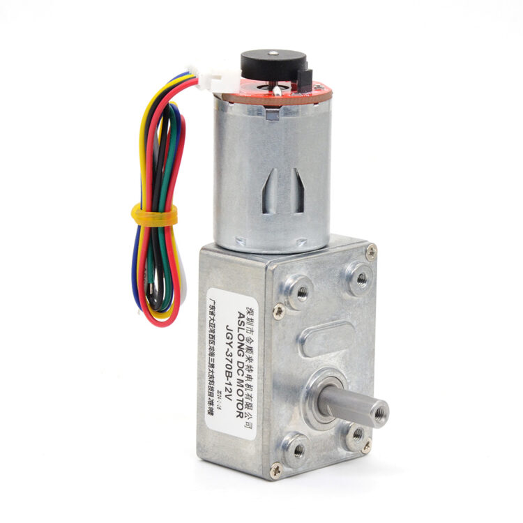 370 Miniature Worm Gear Motor JGY-370B 24mm Electric DC Gear Motor 12V 30RPM 1:192 Ratio - Image 4