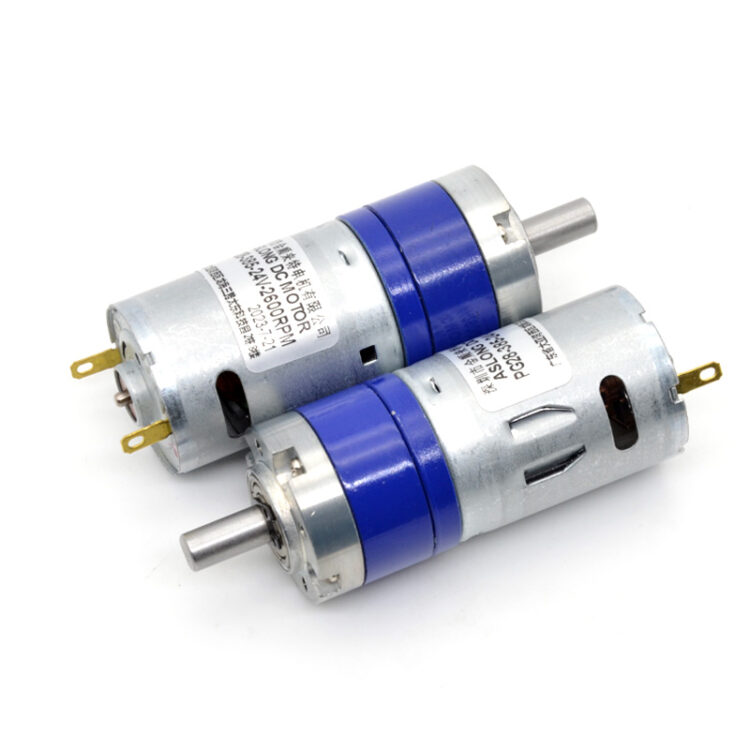 385 Planetary Brush Gearbox Motor for Robot PG28-385 DC Planetary Gear Motor 24V 51rpm 1:151 Ratio - Image 2