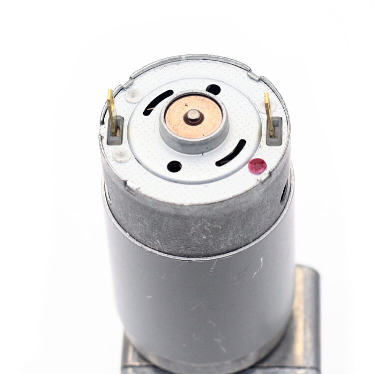 DC Reducer Motor Micro Motor High Torque JGY-395 High Torque Worm Gear Motor 12V 31RPM 1:192 Ratio - Image 4