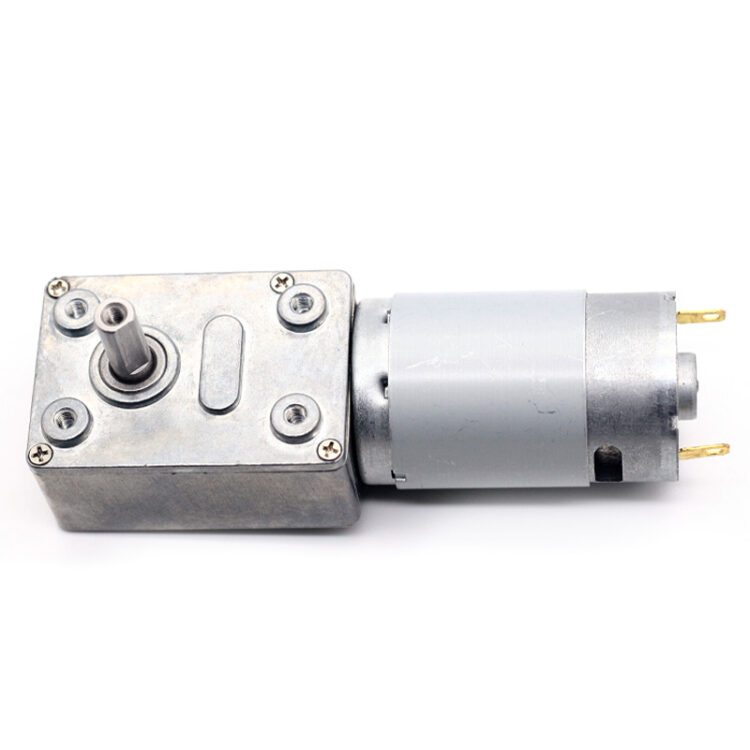 DC Reducer Motor Micro Motor High Torque JGY-395 High Torque Worm Gear Motor 12V 31RPM 1:192 Ratio - Image 3