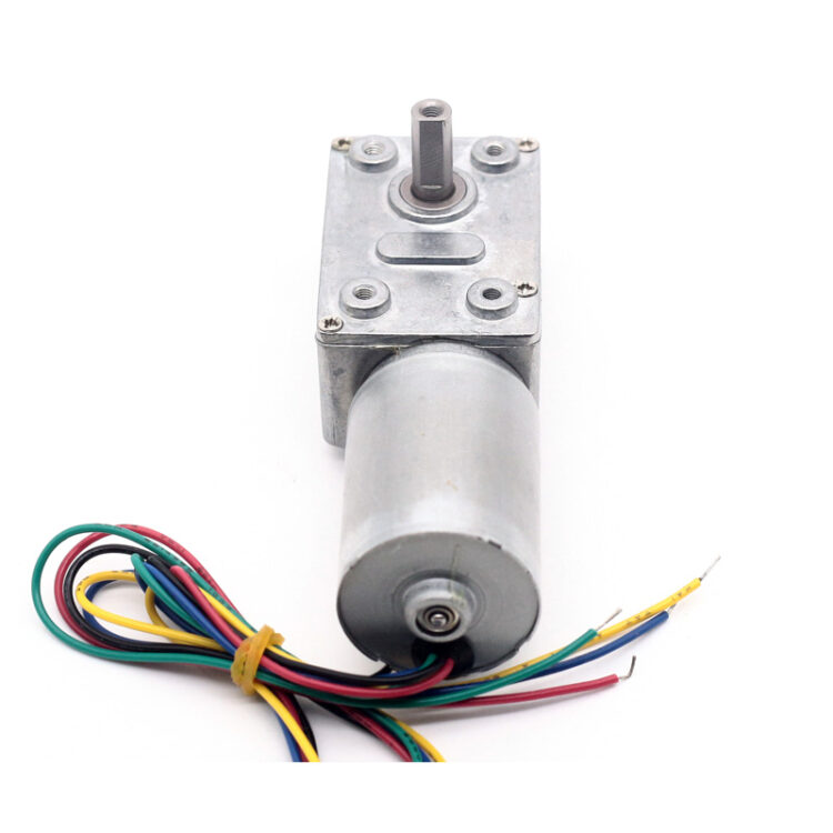 Micro Brushless Motor JGY-2838 Worm Brushless Reduction Motor 12V 3.5RPM1:1800 Ratio - Image 4