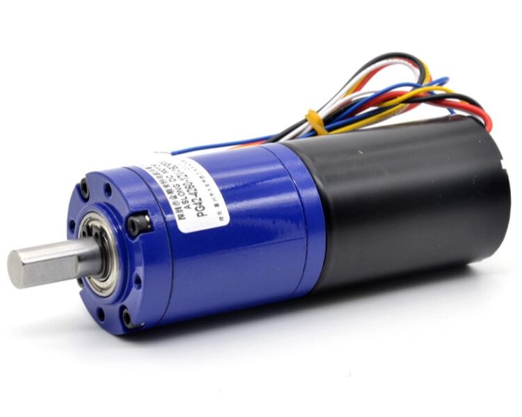 Low Noise 24V Planet Brushless Motor Gear PG42-4260 42mm Planet Gearbox 24V 420RPM 1:19 Ratio