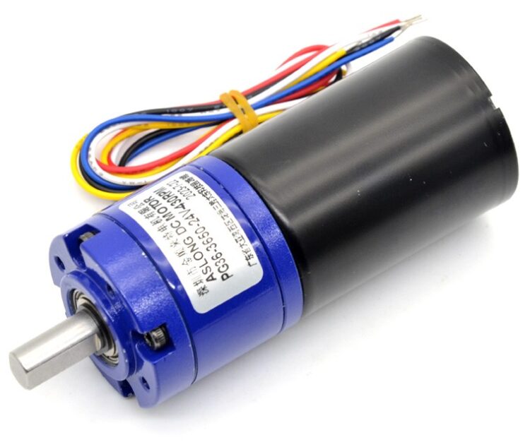 3650 Miniature Brushless DC Reduction Motor PG36-3650 12V 8RPM/24V 8RPM 1:721 Ratio