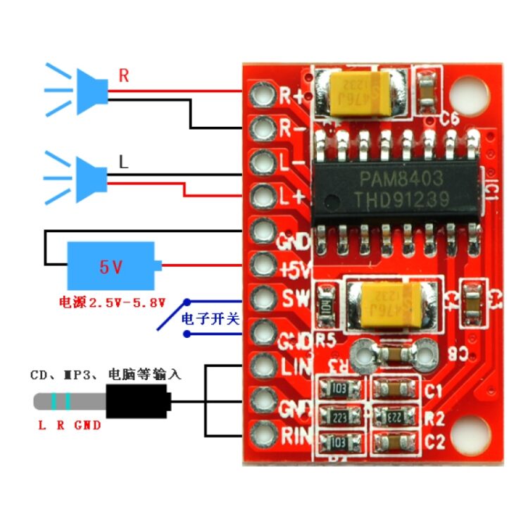 Ultra-mini Digital Amplifier Board - Image 4