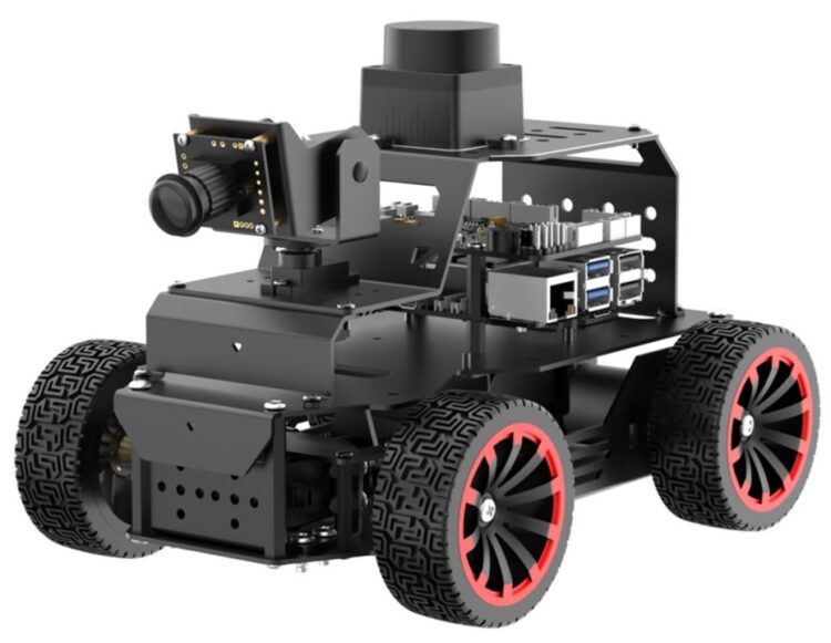 Hiwonder Robot Car MentorPi A1 Ackermann Chassis ROS2 Monocular Camera Version with RPI 5 8GB