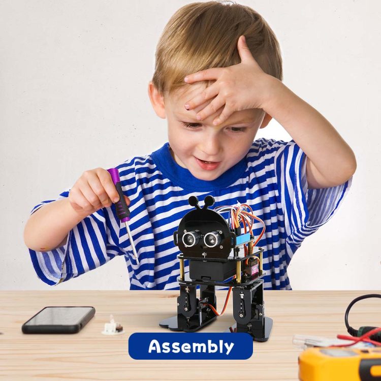 ACEBOTT Bionic Biped Robot Kit for Arduino ESP32 Electronic Toy Programming STEM Coding Kids - Image 8