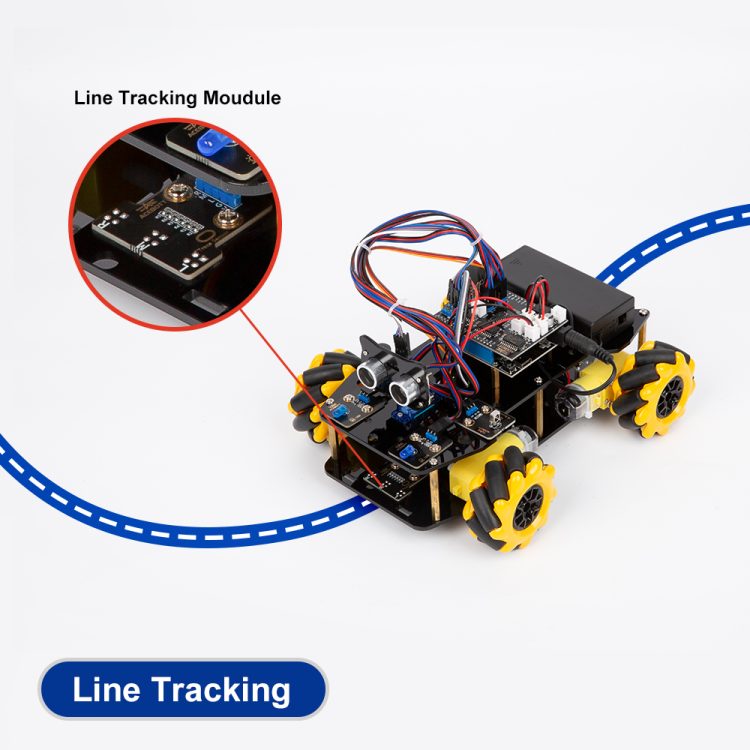 ACEBOTT Smart Robot Car Kit Compatible with Arduino IDE Programming STEM Education Coding Kit - Image 6