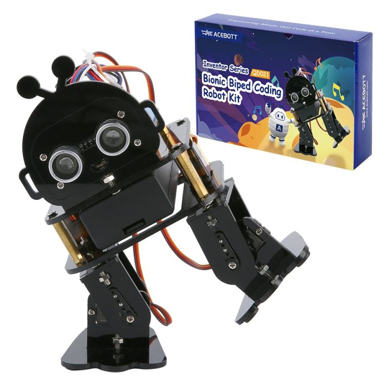 ACEBOTT Bionic Biped Robot Kit for Arduino ESP32 Electronic Toy Programming STEM Coding Kids