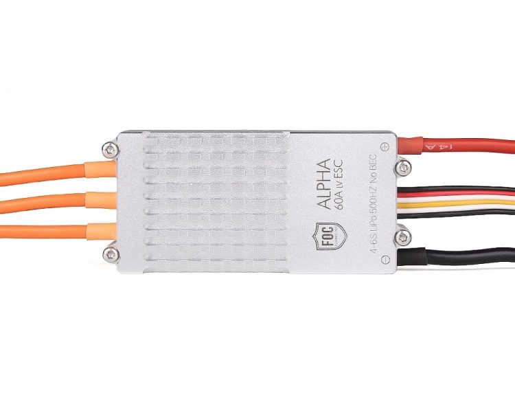 T-Motor ALPHA 60A 6S Multi-Rotor Drone FOC ESC Industrial Drone MOTOR Controller