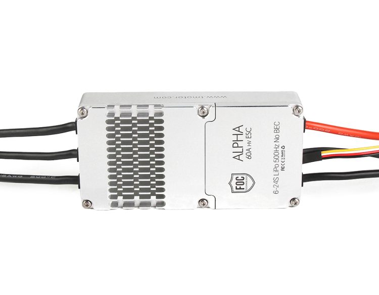 T-Motor Alpha 60A 24S Multi-Rotor UAV FOC ESC High Power Density ESC - Image 2