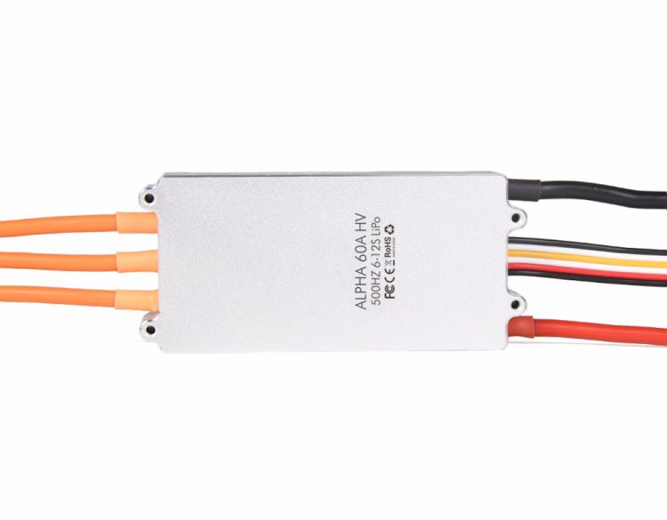 Alpha 60A 12S V1.2 Multi-Rotor Drone FOC ESC Drone Motor Controller