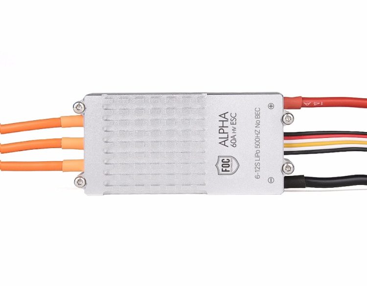 T-Motor Alpha 60A 12S V1.2 Multi-Rotor Drone FOC ESC Drone Motor Controller - Image 2