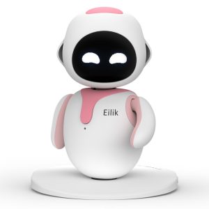 Robot Eilik - Touch Interactive Cute Robot with Abundant Emotions - Pink