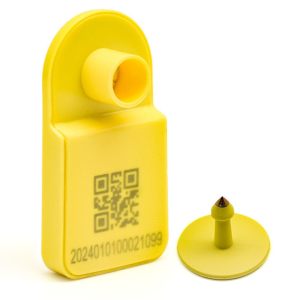 3km Long Range Eartag Livestock Animal Cow Tracking LoraWAN Sensor Temperature Ear Tag GPS Tracker