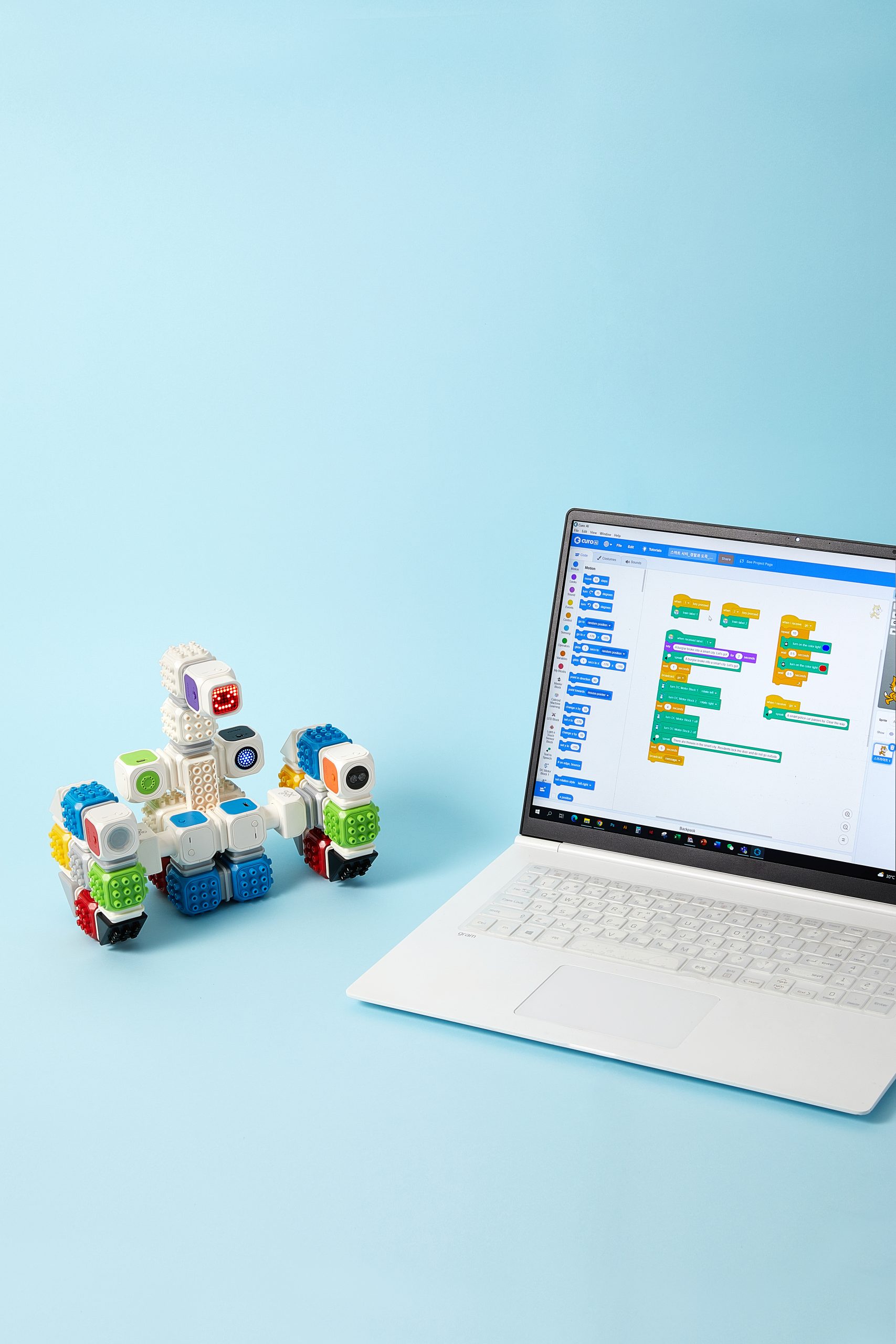 Coding Blocks Wireless Modular Robotics Kit for Kids and Schools – Oz ...