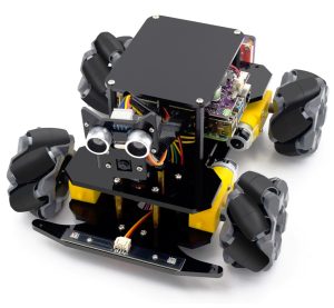Adeept 4WD Mecanum Wheel Smart Car Kit for Raspberry Pi 5/4B/3B/3B+(Board Not Included)