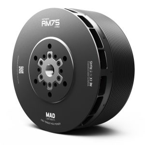 MAD AM75 Heavy-Lift Drone Motor with Temperature Sensor and Encoder to Stop Propeller