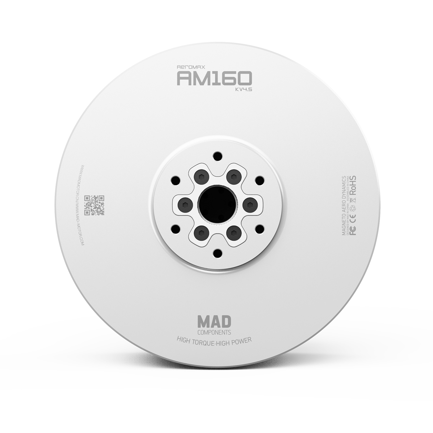 MAD AM160 Heavy-Lift Drone Motor with Temperature Sensor and Encoder to Stop Propeller - Image 5